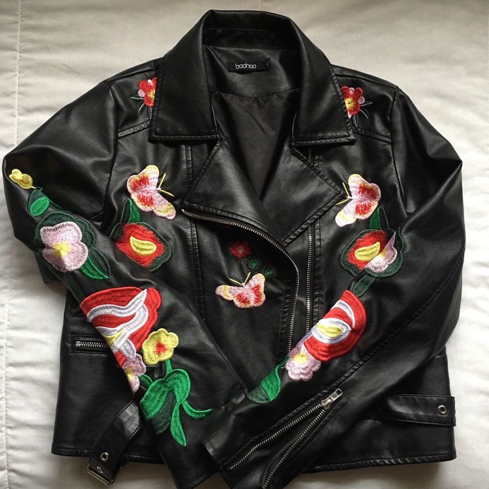 Floral Embroidered Jacket